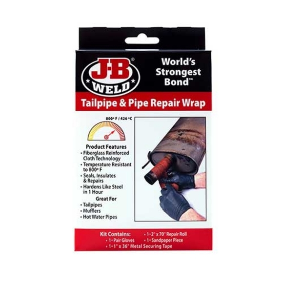 JB Weld 38503 Tailpipe & Pipe & Muffler High Heat Repair Wrap Exhaustt Sealant - Picture 1 of 1